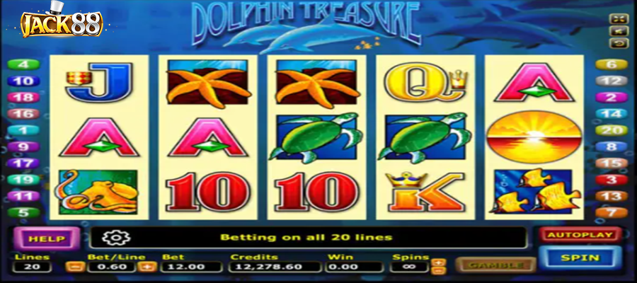 Jack88 Dolphin Treasure gaming