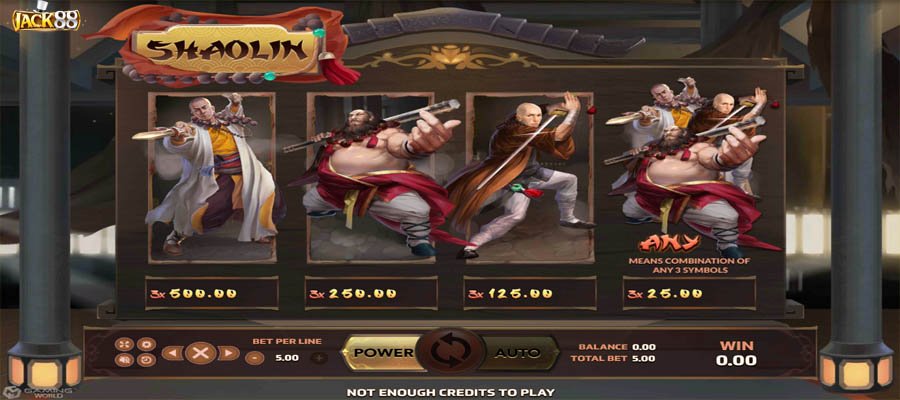 JACK88 2022 Shaolin Gaming